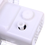 Вентилятор напольный «CHANGLI CROWN», 1601, бело-синий