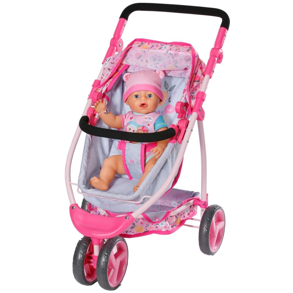 BABY born - Коляска с ящиком Для кукол 36 и 43 см Складная 834145 / артикул   834145  / GTIN 4001167834145