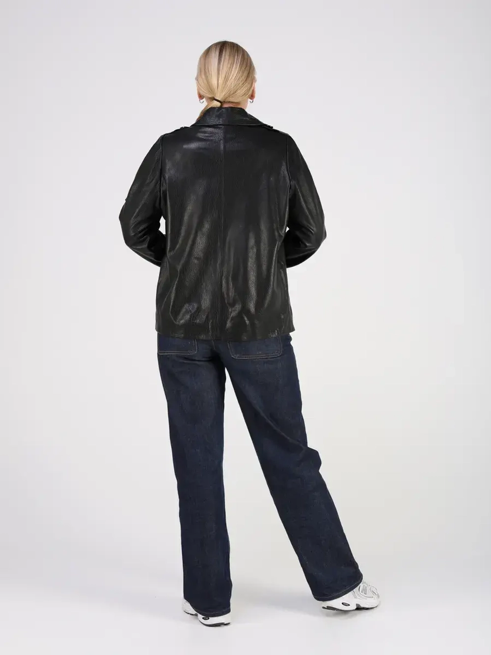 Кожаная куртка демисезонная из натуральной кожи