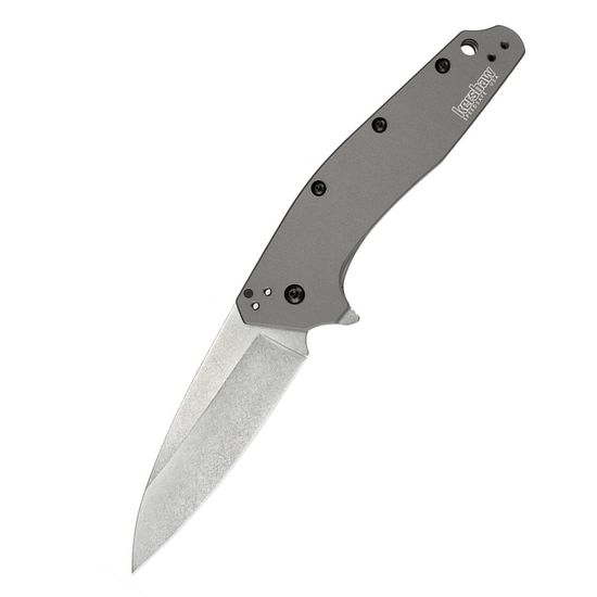 Складной нож KERSHAW Dividend 1812GRY c клинком из стали 420HC, рукоять алюминий
