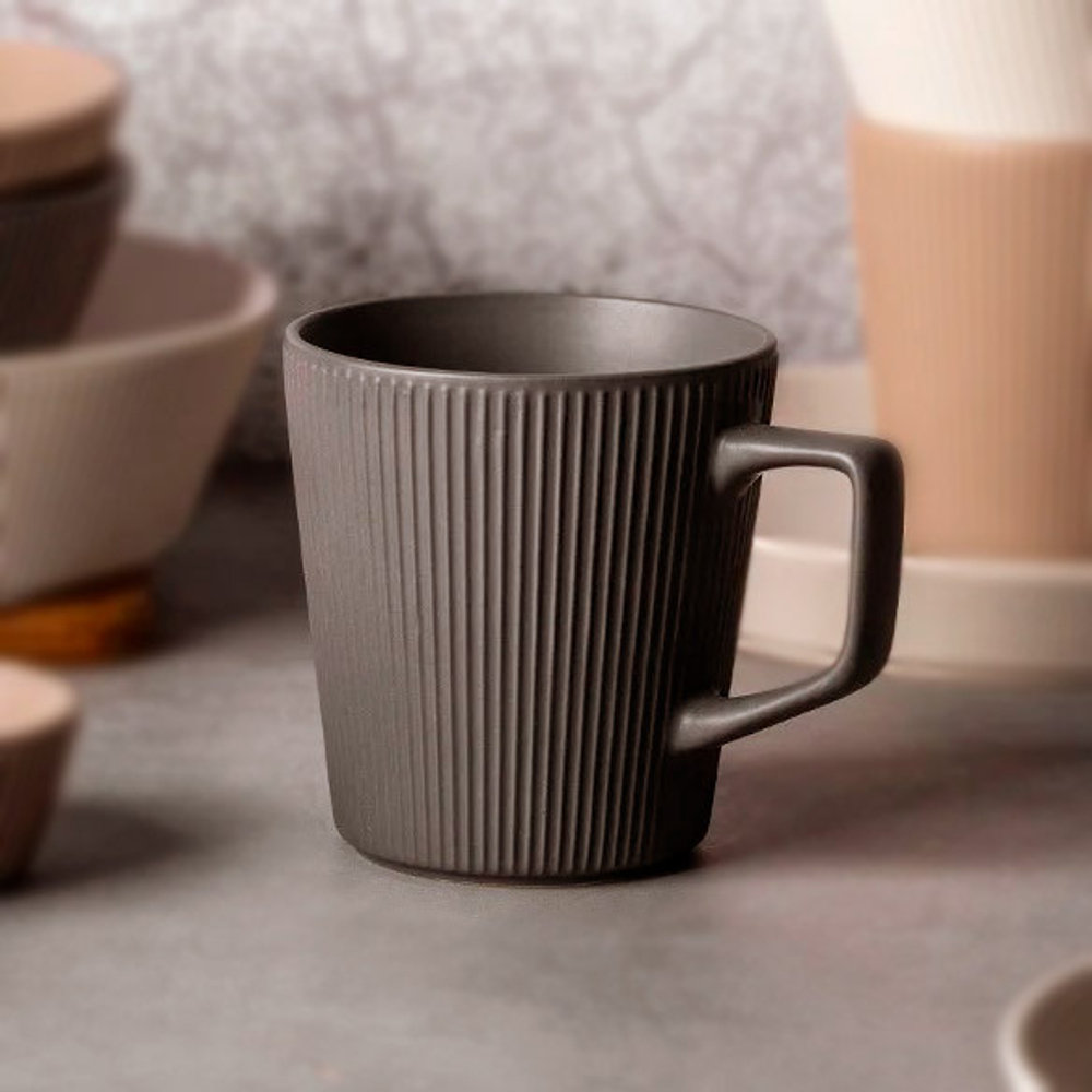 Кружка керамическая Taybär, 13*9 см, коричневый, 750 мл