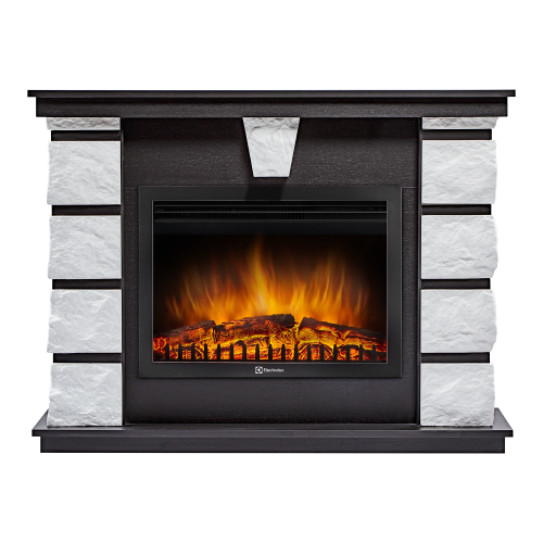 Портал Firelight Excalibur 25 камень белый, шпон венге