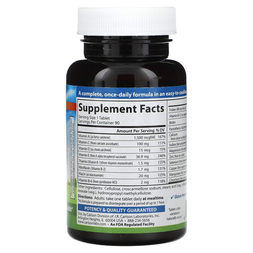 Carlson, Mini Multi, 90 мини-таблеток