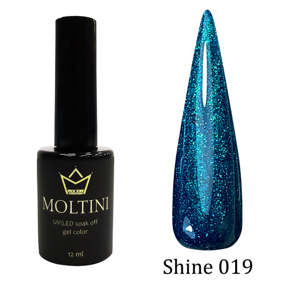 Гель-лак Moltini Shine 019, 12 ml
