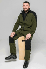 Флисовый костюм мужской комби