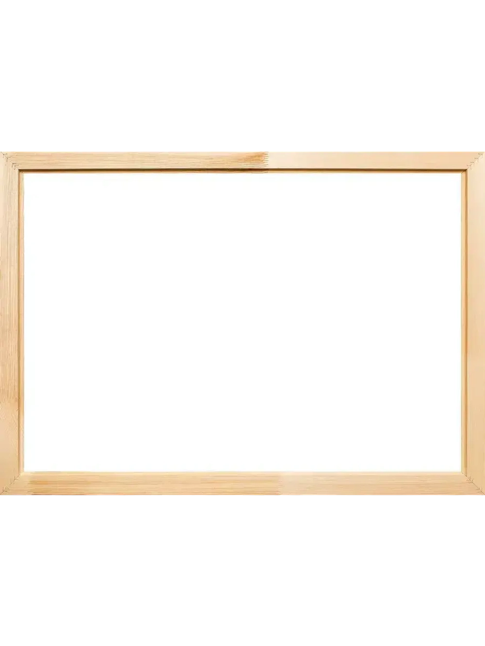 Деревянная рама 60x70 для картин на подрамнике сеч. 40x18