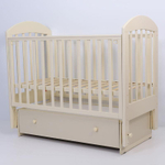 Кроватка детская Топотушки Дарина 6 маятник, слоновая кость