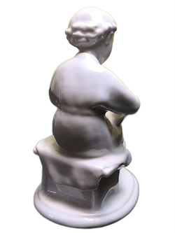 Фарфоровая статуэтка "Юный Ленин" (ЛФЗ), СССР, 1960-1970 гг