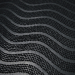 Коврик 40*60см придверный резиновый PIN MAT "Волна"