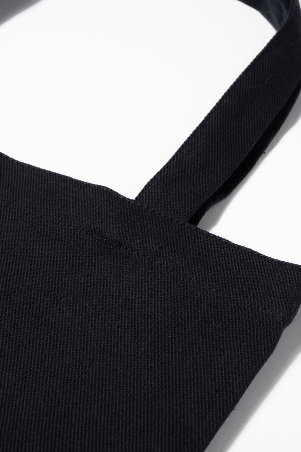 Шоппер FOS канвас 310гр с дном темно-синий