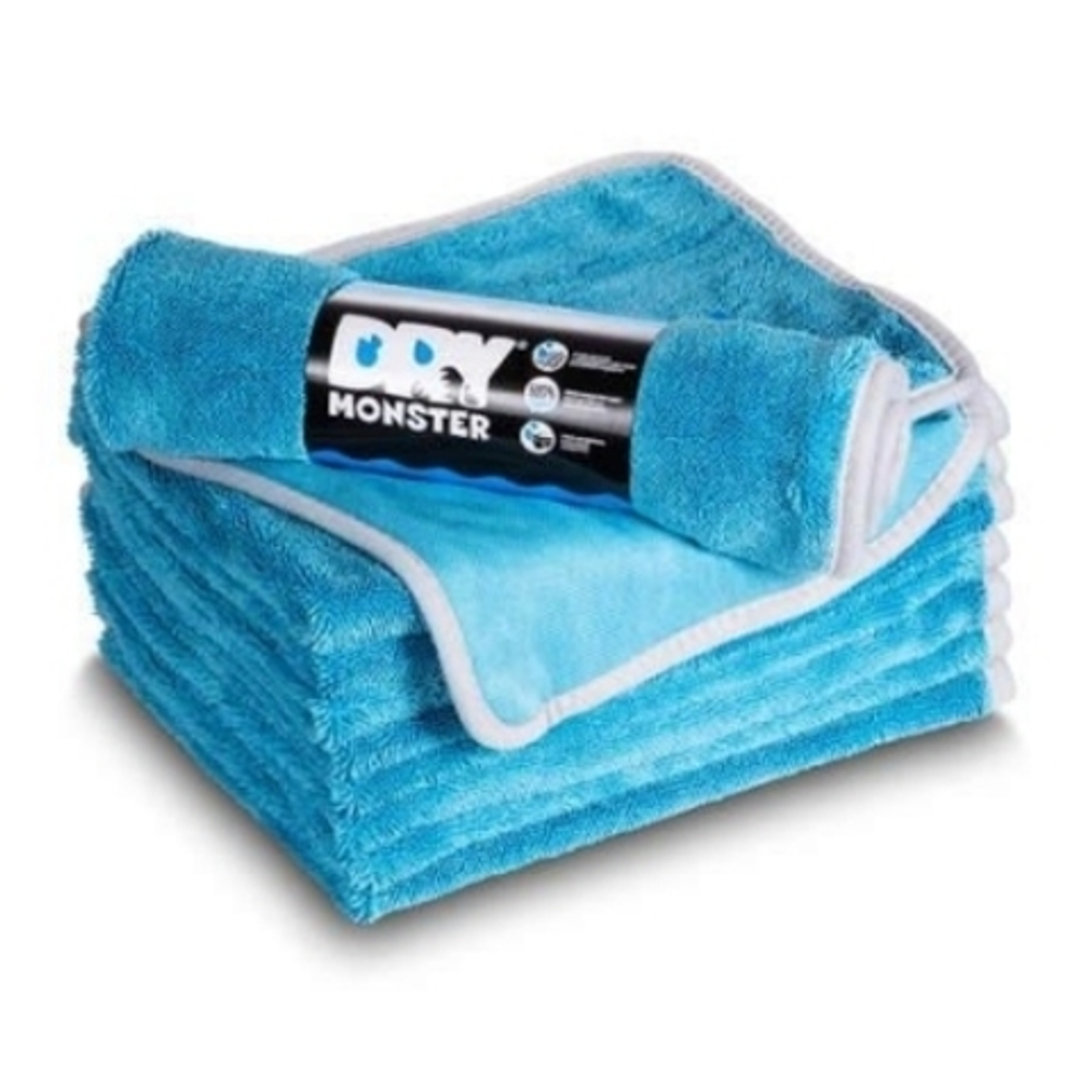 DRY MONSTER TOWEL STANDART BL Полотенце для сушки.Размер 50х60 см.Голубое