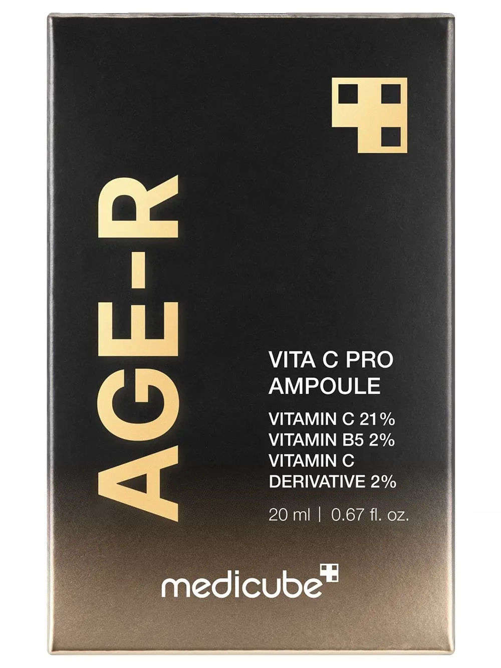Medicube Осветляющая сыворотка с 21% чистого витамина С против пигментации AGE-R Vita C Pro Ampoule 20 мл