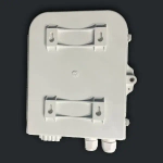 Оптическая распределительная кросс-муфта FTTH GJS-X30B, 1x8, 200х215х54мм, белый