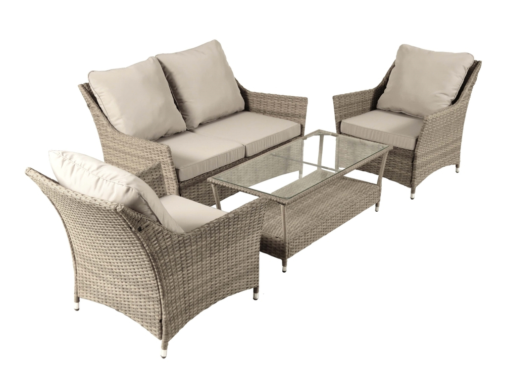 Комплект для отдыха из искусственного ротанга Бергамо «Bergamo»