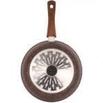 Сковорода 26*6,5см со съемной ручкой «Granit Ultra Induction» (red) сгаи262а