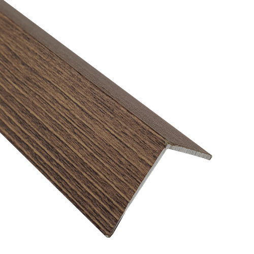 Угол 20*20мм "DO-5" 2,7м Дуб рустик ламинир. алюм.