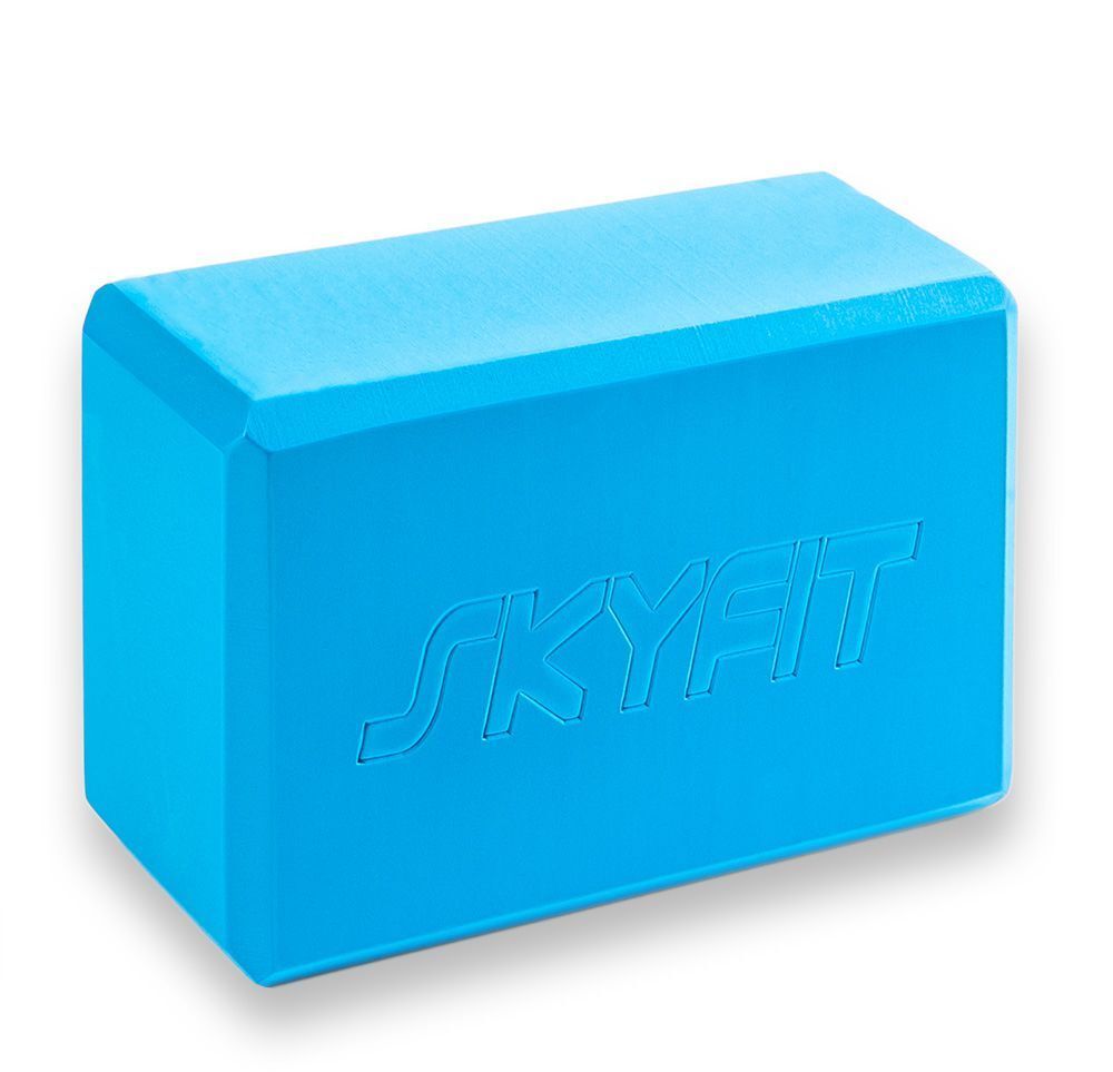 Блок для йоги SKYFIT синий