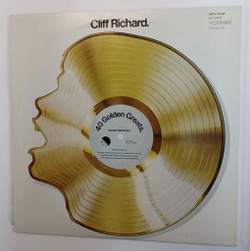 Винтажная виниловая пластинка Cliff Richard 40 Golden Greats (UK 1977)