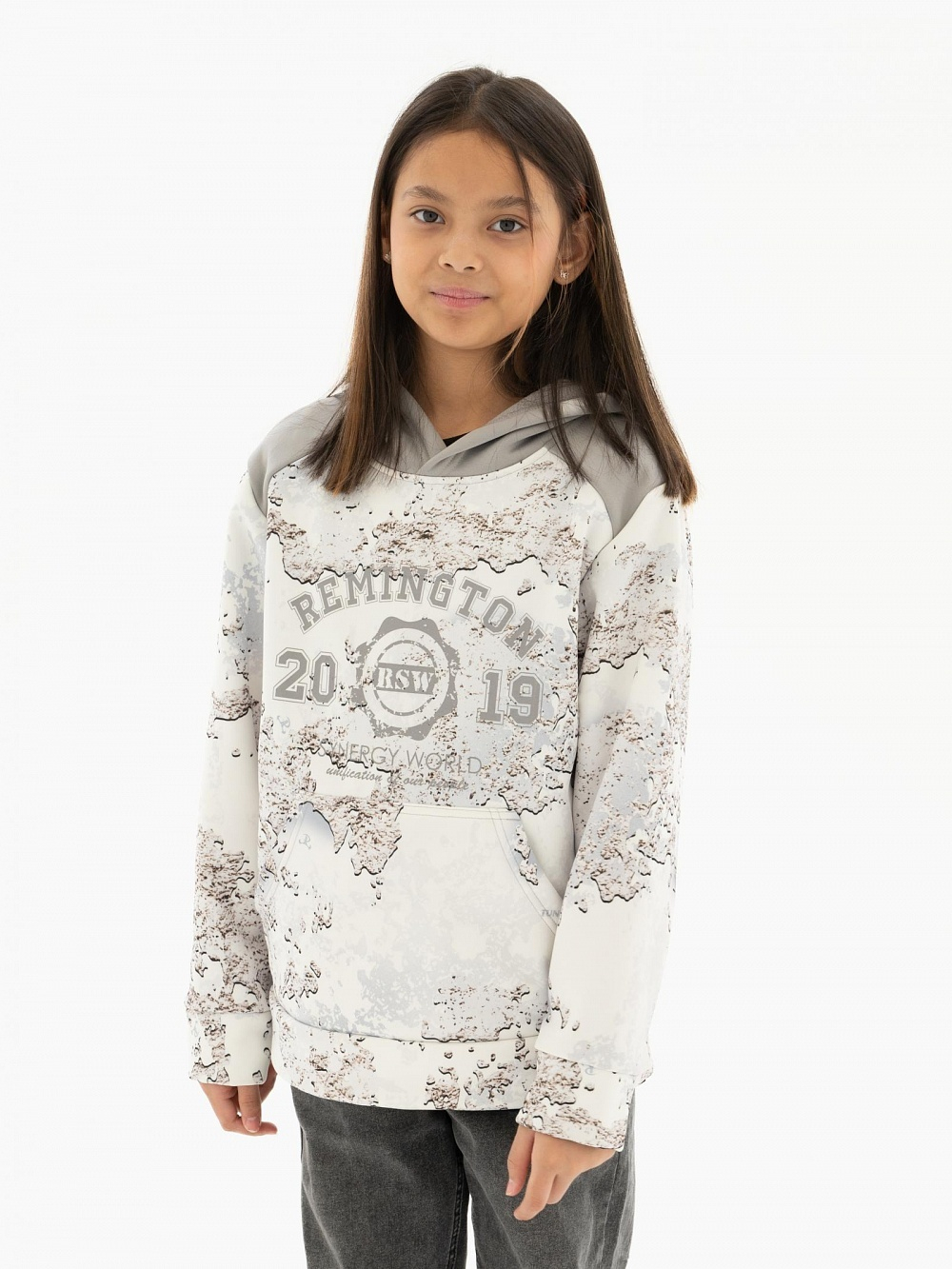 Худи Remington Family Unisex Women and Children White