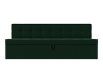 Диван кухонный прямой Техас, Зеленый, Велюр, 113098