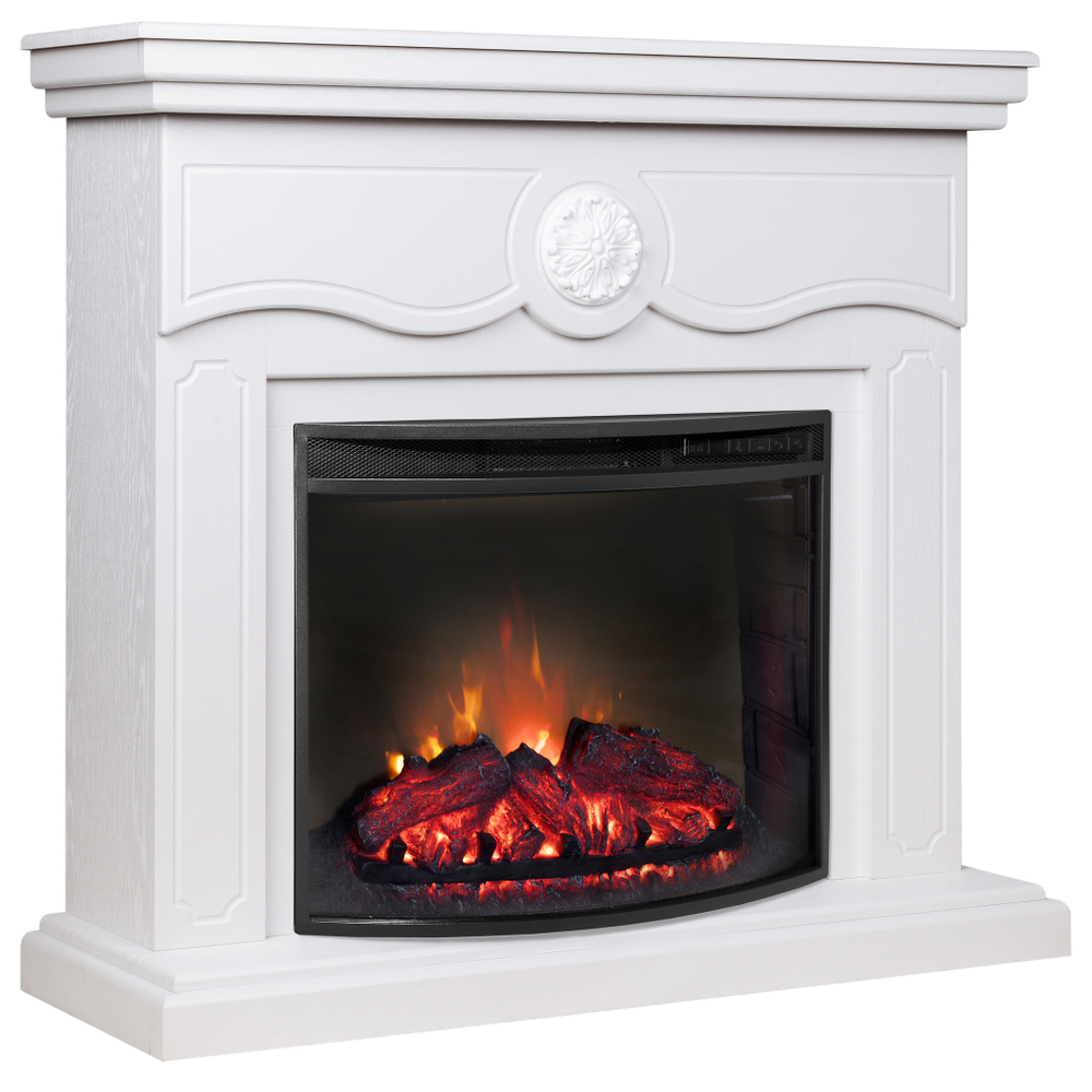 Каминокомплект Real Flame Raffaele 25,5 WT с очагом Evrika 25,5