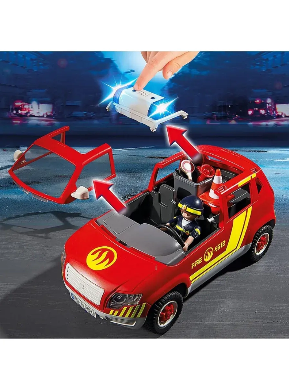 Набор Автомобиль начальника пожарной охраны Playmobil 71375