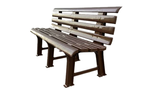 Скамья пластиковая  арт.СКП-МТ009 (коричневая)