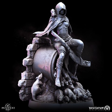 Миниатюра "Дочь крыс - Крыса дочь 32мм