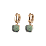 Серьги Qudo Firenze light grey 300143 BW/RG