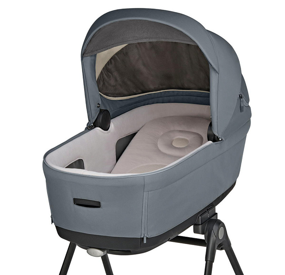 Коляска 3 в 1 Inglesina Electa System Quattro DRW 2025 с подставкой под люльку Union Grey