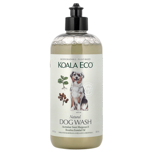 Koala Eco, натуральный гель для душа, австралийский сладкий майоран и эфирное масло розалины, 500 мл (16,9 жидк. унции)