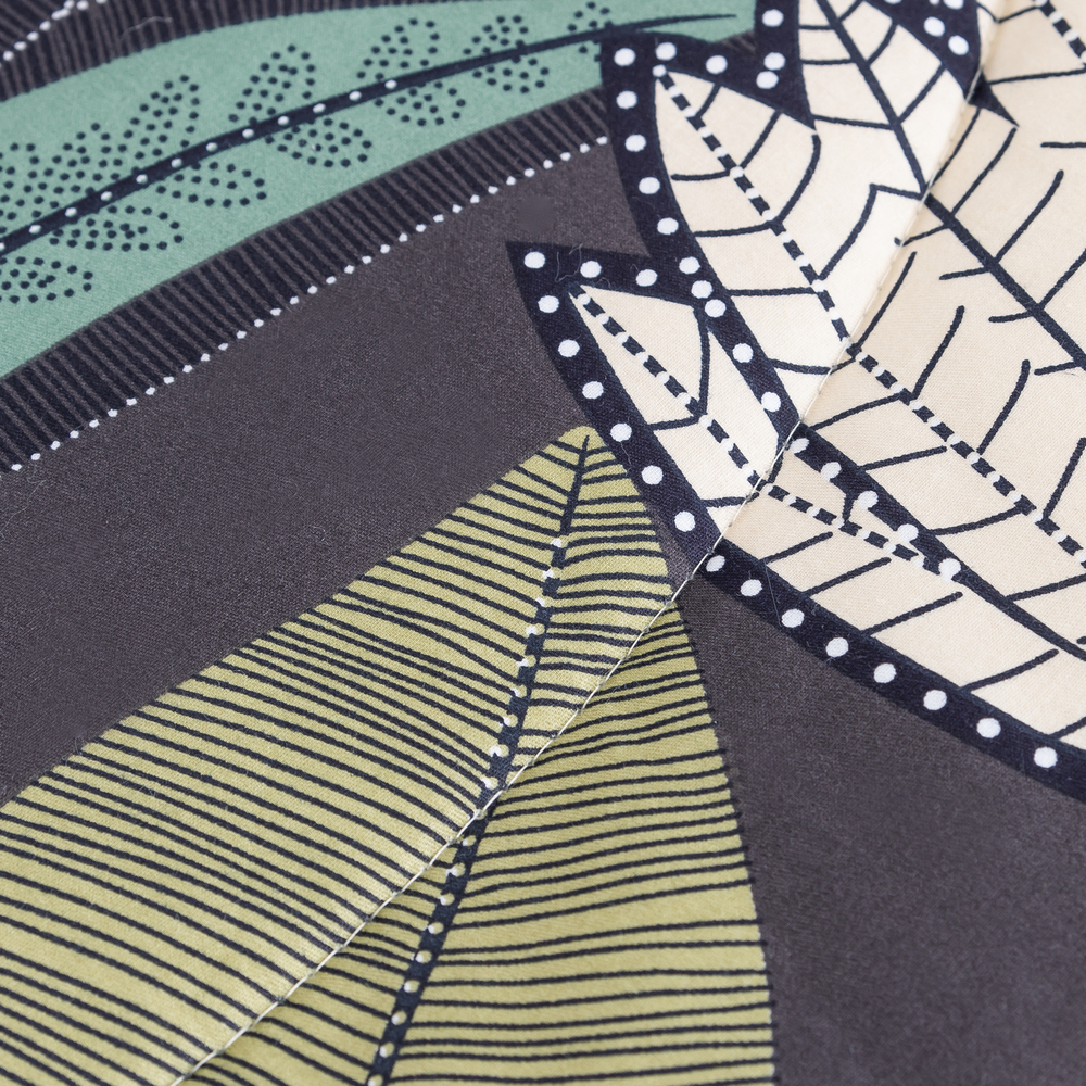 Комплект постельного белья Сатин с Одеялом (простынь на резинке) OBR113