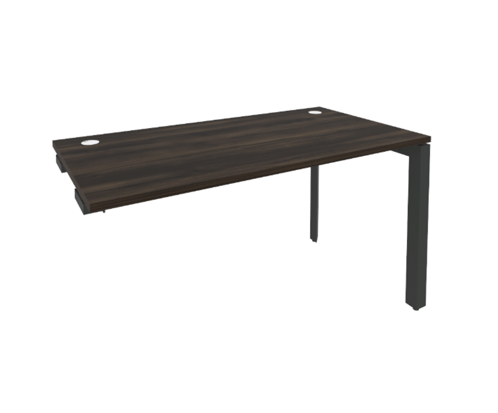 Стол-приставка на П-образном м/к к опорным элементам 800 Onix