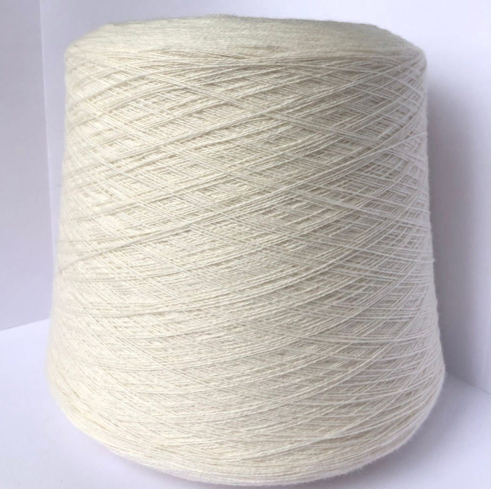 Пряжа Кашемир ECO cashmere 2/26 белый