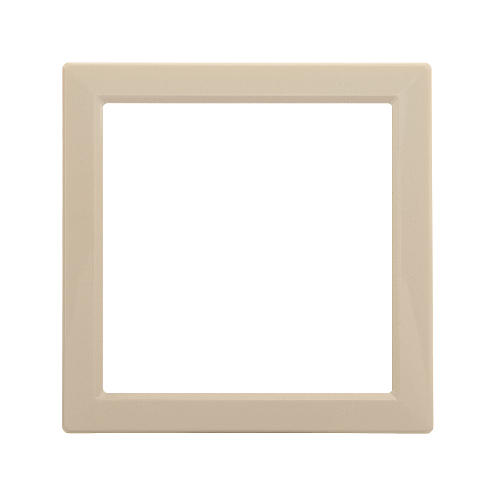 Декоративная вставка для металлических рамок "Avanti", бежевая, 1 пост (2 мод.)