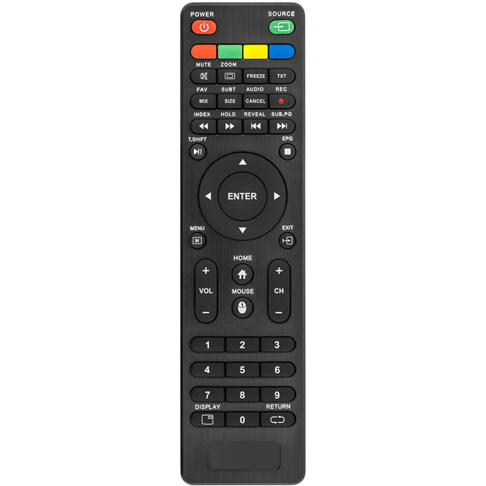 Пульт RS41-MOUSE для Supra / Akai / Akira / Dexp / Hyundai / Digma / Lumus / Starwind / Loview / Econ / Leben / HI / LEFF / Yuno  (STV-LC32ST3001F)