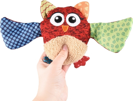 Flamingo Игрушка "Веселая сова", 16,5см, без звука