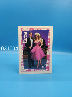 Аксессуар винтажная карточка Барби 90х 031004