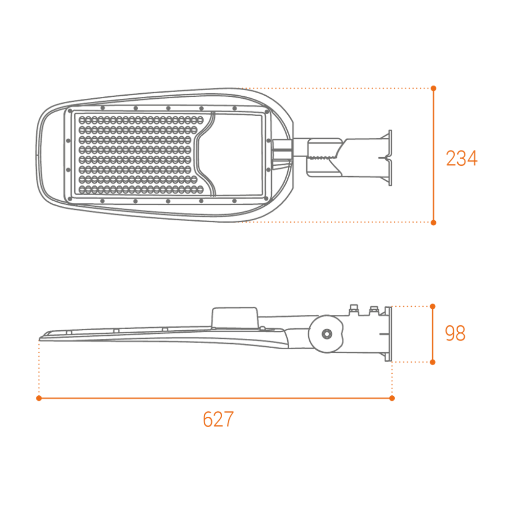 Уличный светильник WOLTA STL-120W/05 120Вт 5700К IP65