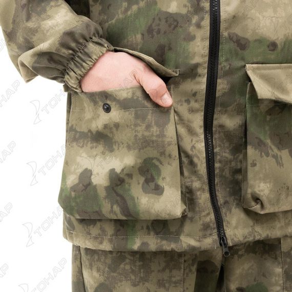 Костюм летний противомоскитный Тайфун, цв. мох р.64-66/182-188 (T-KS-T-M1124-6XL-2) Helios