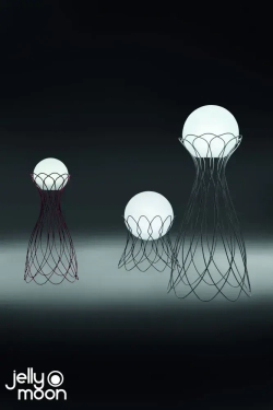 Уличный одноцветный светильник шар 60 см, от сети 220 В