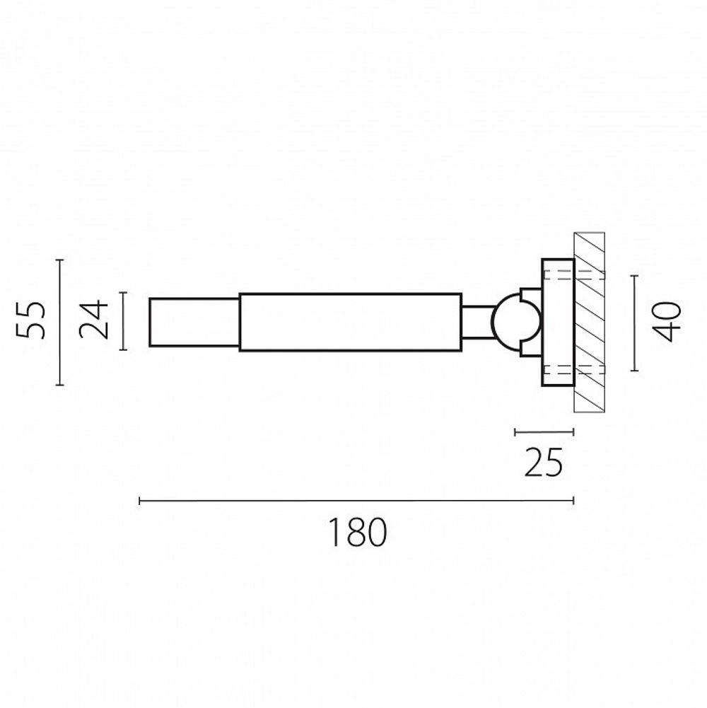 Основание на штанге Lightstar Corda 418990