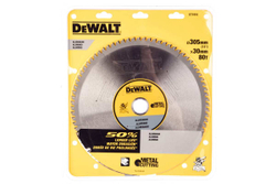 Пильный диск по алюминию EXTREME DEWALT DT1916, 80 зубьев, серый