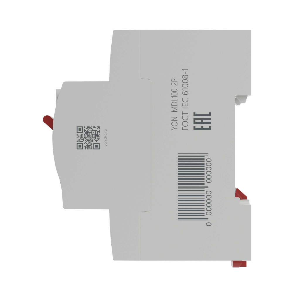 Селективное устройство защитного отключения УЗО ВДТ YON MAX MDL100, 2P, 30mA, 63A, type A-S