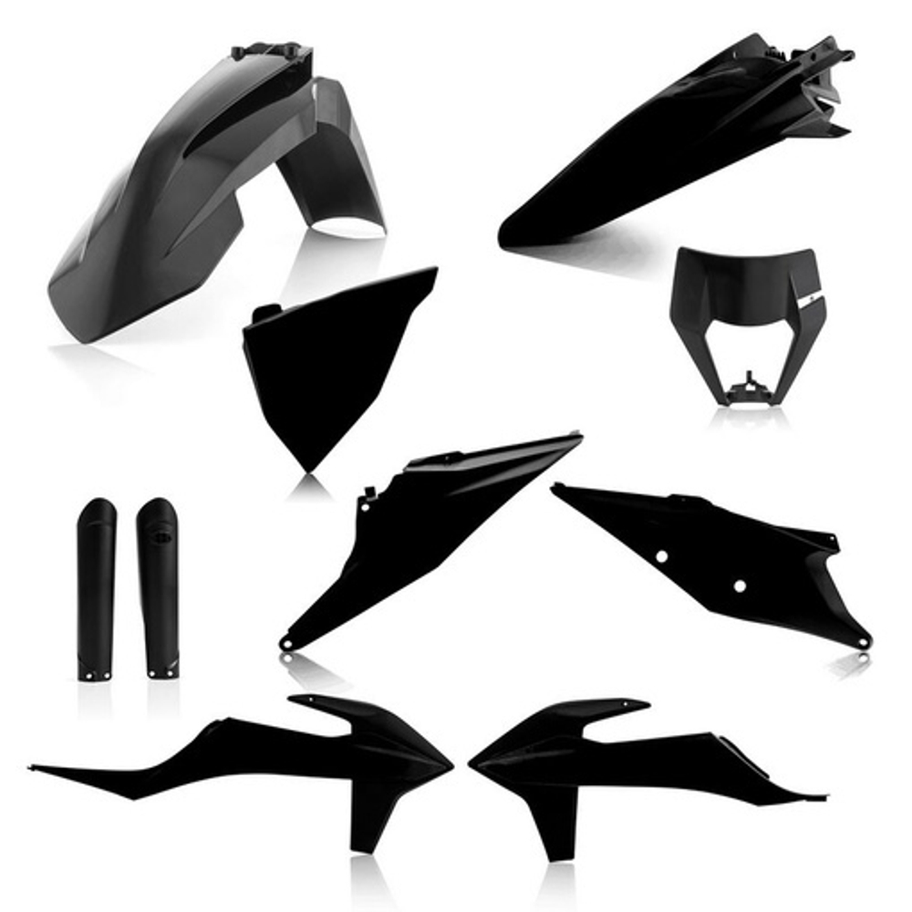 Полный комплект пластика черный Acerbis KTM EXC/EXC F 20-..