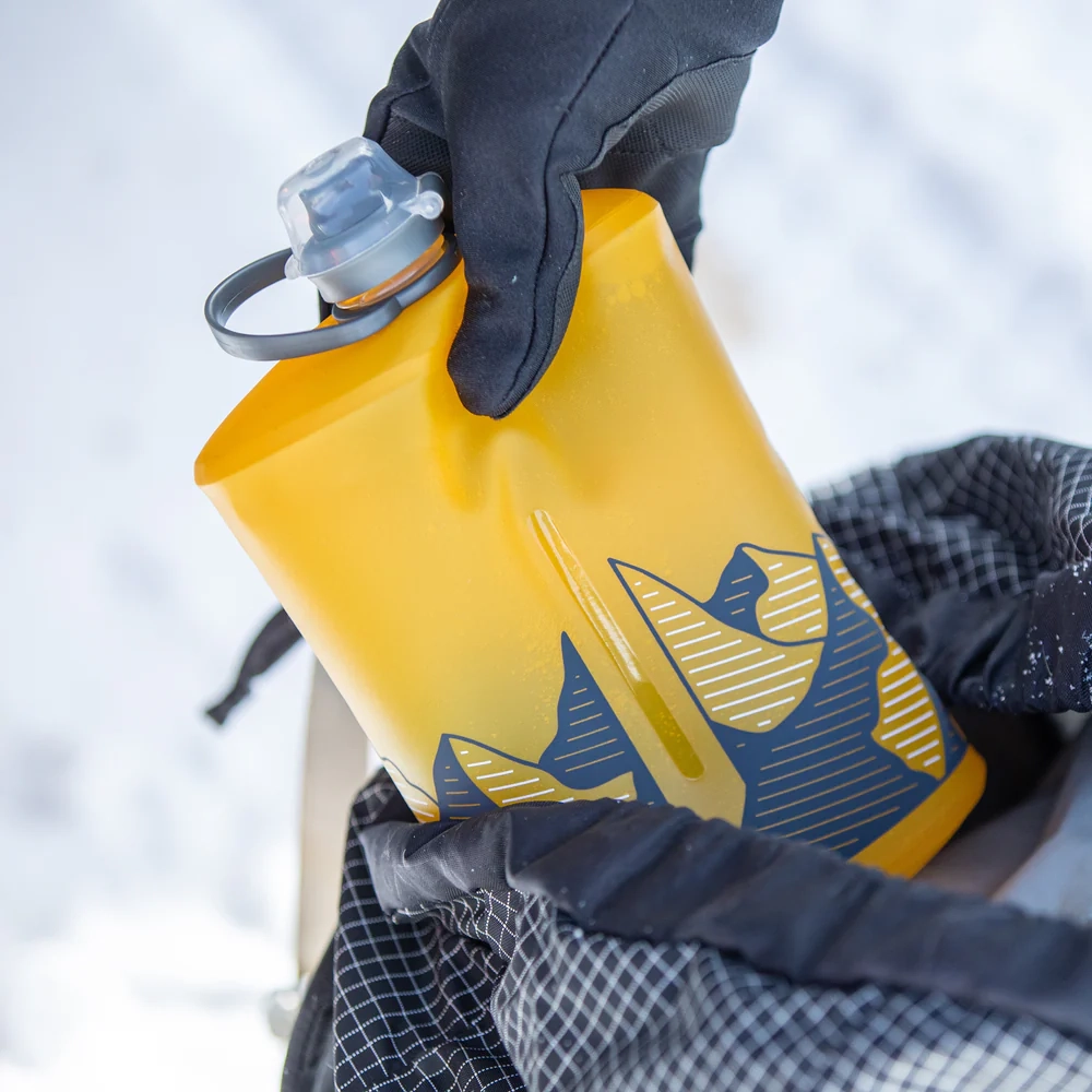 Мягкая фляга для воды HYDRAPAK Stow 0,5L Golden Mountain