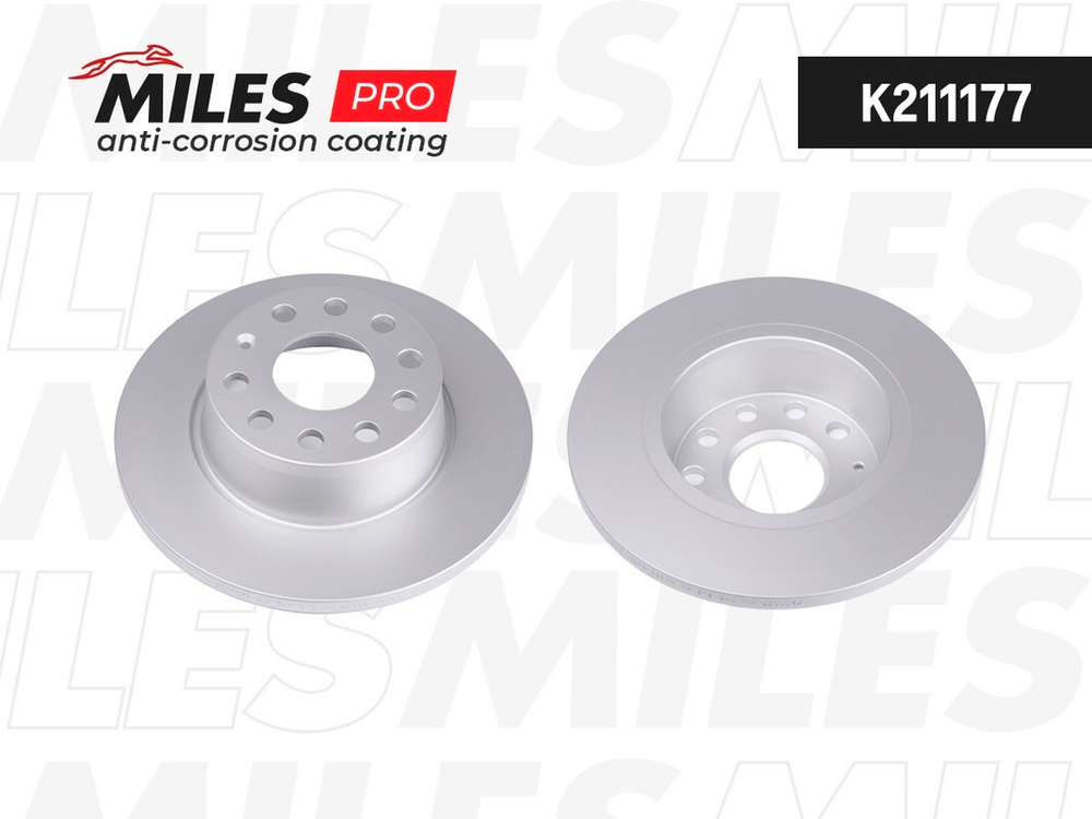MILES - K211177-MLS - Brake Disc