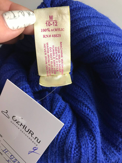 Платье Chillipop вязаное, визуально на 10/12 месяцев