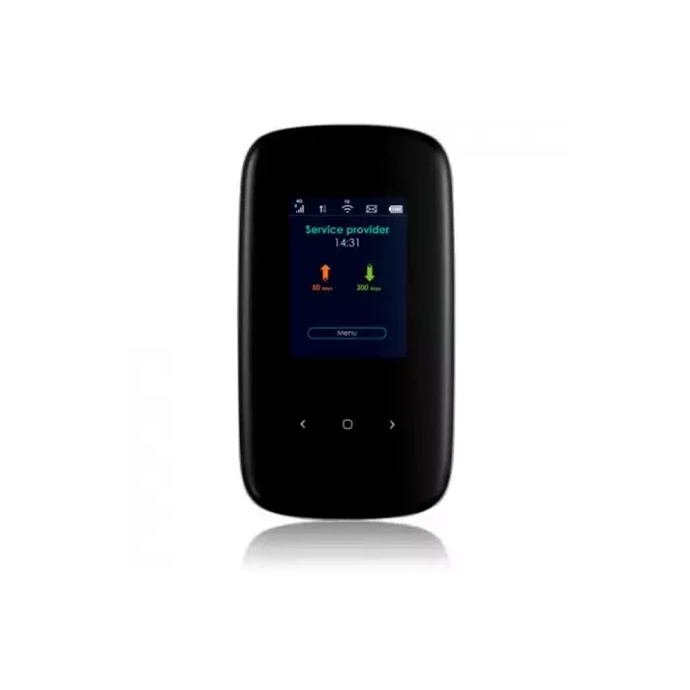 Модем Zyxel LTE2566-M634-EUZNV1 2G/3G/4G micro USB Wi-Fi Firewall +Router внешний черный