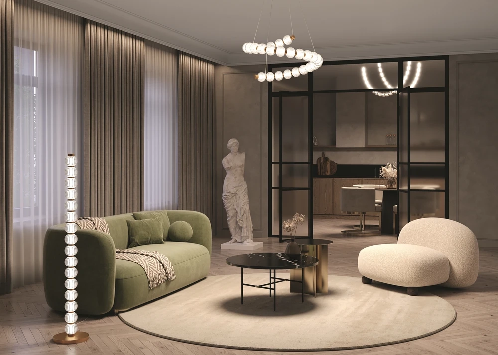 Торшер Maytoni AMULET MOD555FL-L23G3K